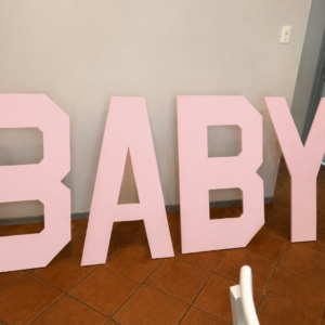 Large BABY Sign