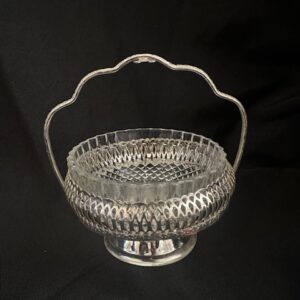 Vintage Jam Bowl with clear insert (no spoon)