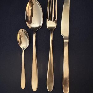 Brass Coloured Cutlery