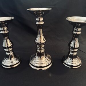 Candelabra Glass 3pce set