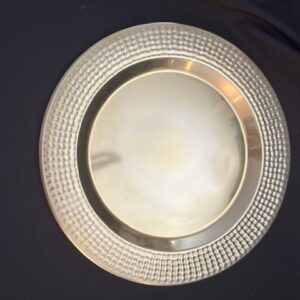 Charger Gold Hammered Metal 32cm