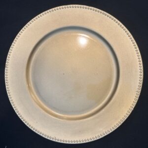 Gold Round Charger Plate