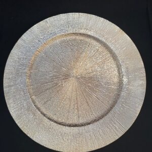 Charger Plate Gold Starburst