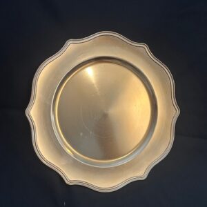 Gold Coloured Charger Plates