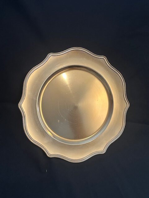 Gold Coloured Charger Plates