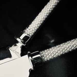 CAKE001 Cake Knife and Server - Filled with Beads