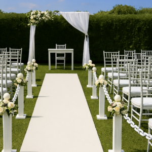 Aisle Stands - White