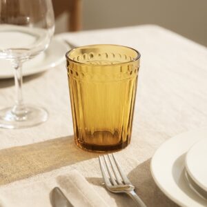 Amber Glass Tumbler