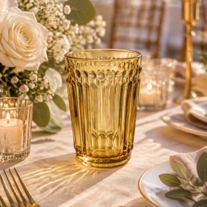 Amber Glass Tumbler
