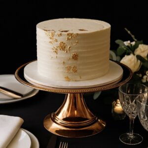 Copper Coloured Cake Stand 26.5cm diameter