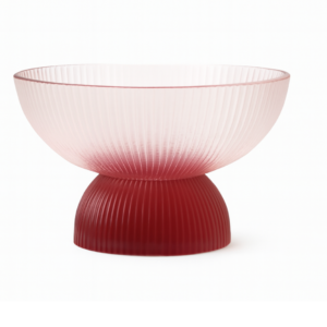 Linear Pink Bowls