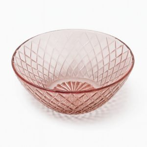 Pink Glass Small Plates