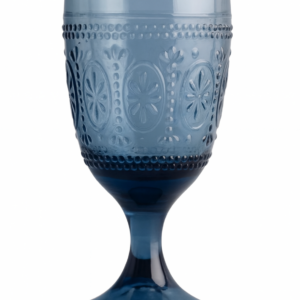 Morgan and Finch Verona Blue Wine Glasses