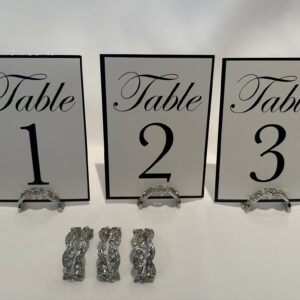 Table Numbers