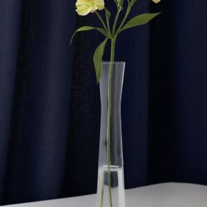 Glass Square Tapered Vase