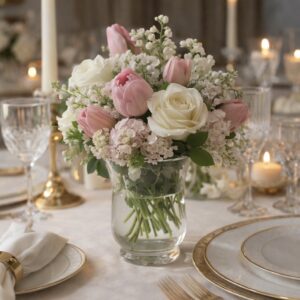 Hurricane Glass Vase 15.5cm high