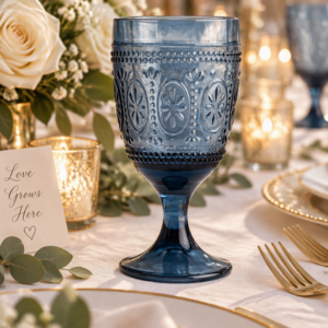 Blue Glassware - Wine Glasses