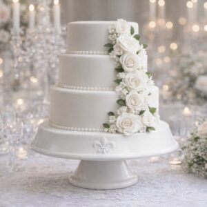 Footed Wedding Cake Stand 27cm