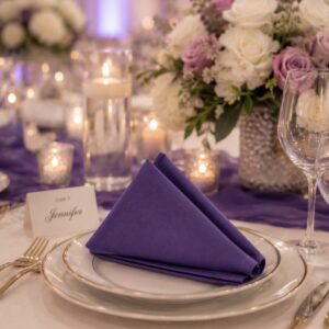 Cloth Napkin - Dark Purple