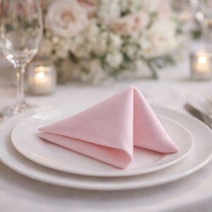 Cloth Napkin - Baby Pink