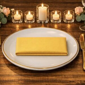 Cloth Napkin - Yellow