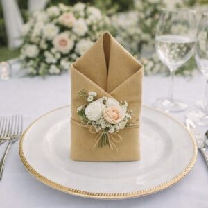 Cloth Napkin - Gold