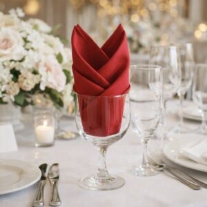 Cloth Napkin - Red