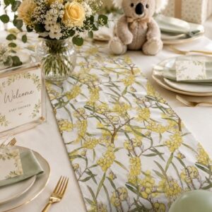 Table Runner - May Gibbs Gumnut Babies