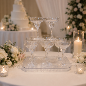 Acrylic Tray for a Champagne Tower