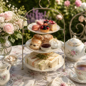 Three-tier Metal Cake Stand
