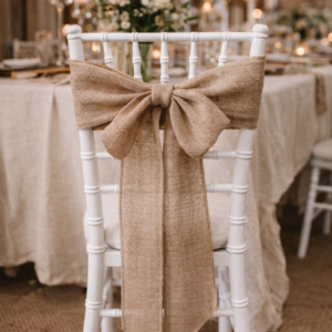 Chair Sash - Soft Hessian