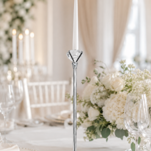 Diamond Tall Candle Holder