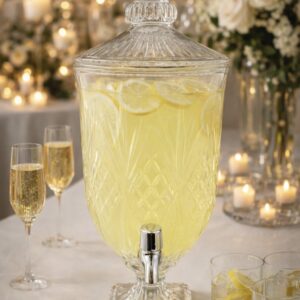 Drink Dispenser - Silver Tap