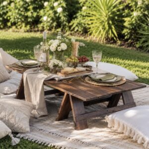 Wooden Picnic Table