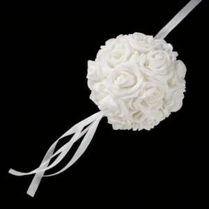 Rose Kissing Ball 15cm