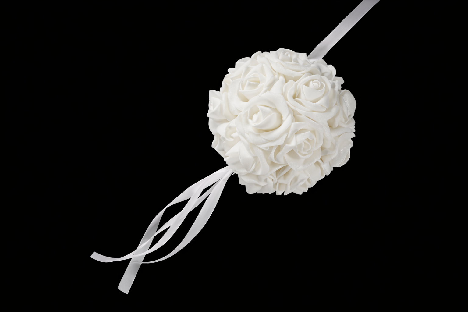 Rose Kissing Ball 15cm