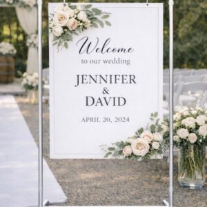 Signage Frame - Silver 150cm high (Copy)