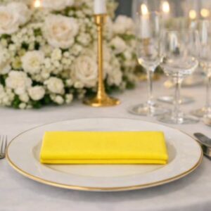 Napkins - Yellow BULK SALE