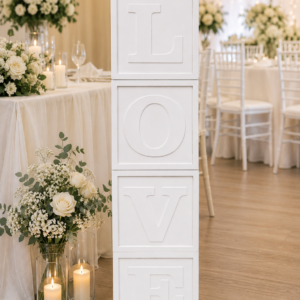 Love Blocks - White (LARGE)