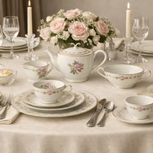 RC210 Pink and White Flowers