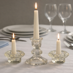 Vintage Candle Holders 3pc set