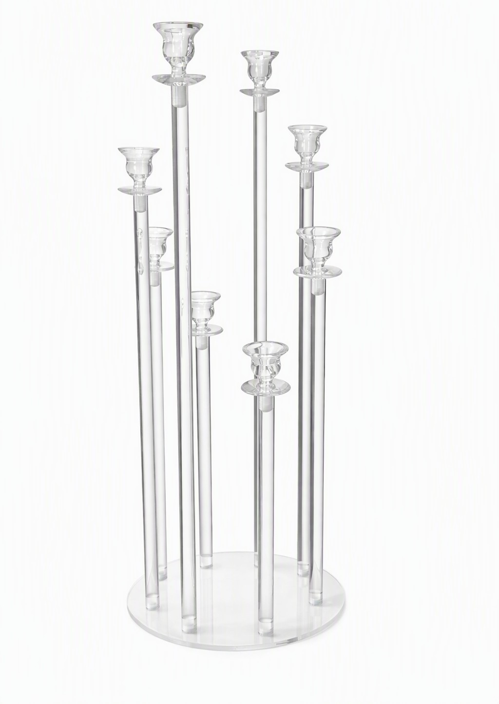 Clear Acrylic Candelabra - Image 2