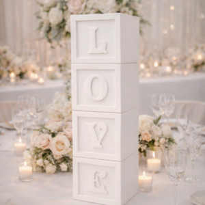 Love Blocks - White (SMALL)