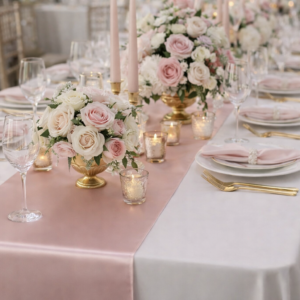 Table Runner - Light Pink