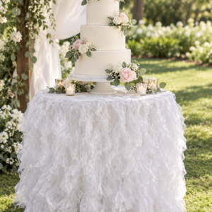 Frilly Table Skirt