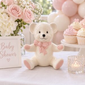 Ceramic Teddy Bear Centrepiece